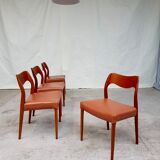 Lot de 4 chaises 1959
