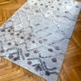 Grey berber carpet - 200 x 138 cm