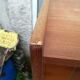 Showcase vintage 1960 in teak