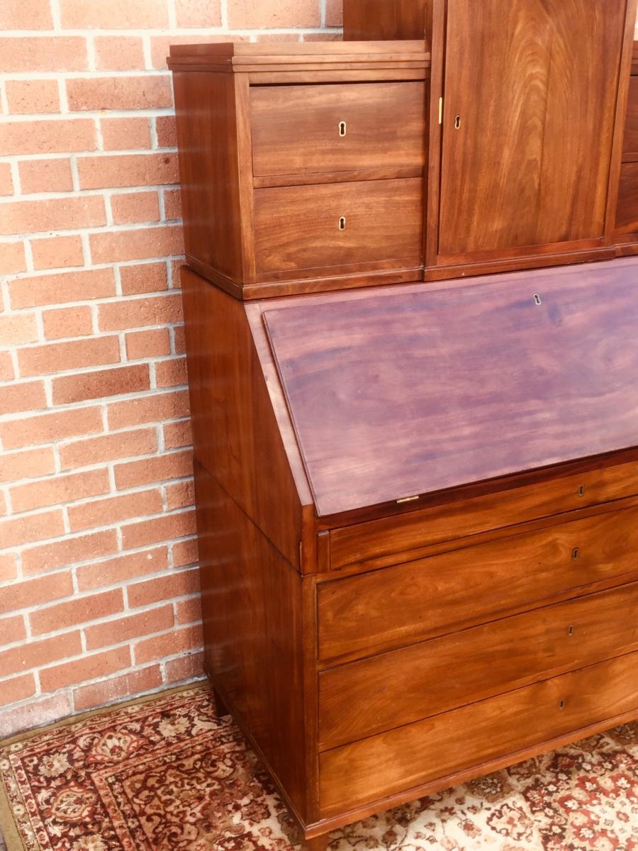 Bureau scriban d’epoque directoire en acajou