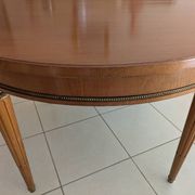 Table (diameter 110) Louis XVI style cherry wood