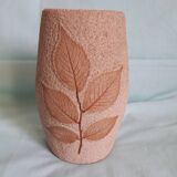 Wall vase in stone