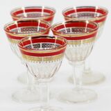 set of 5 liquor glasses