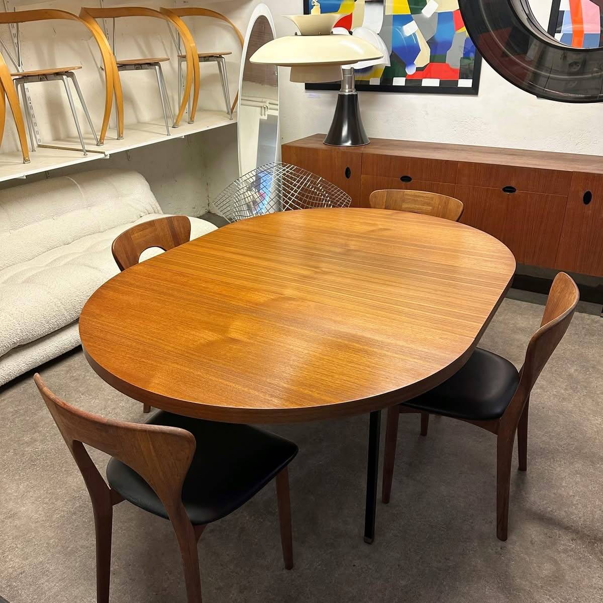 Dining table by Paul Geoffroy, 1960