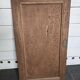 Old carved oak wooden door