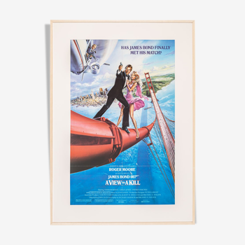 Une vue sur une tuerie - Roger Moore, Affiche du film, 88 x 124 cm