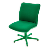 Fauteuil vert Artifort, design de Geoffrey Harcourt