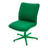 Fauteuil vert Artifort, design de Geoffrey Harcourt