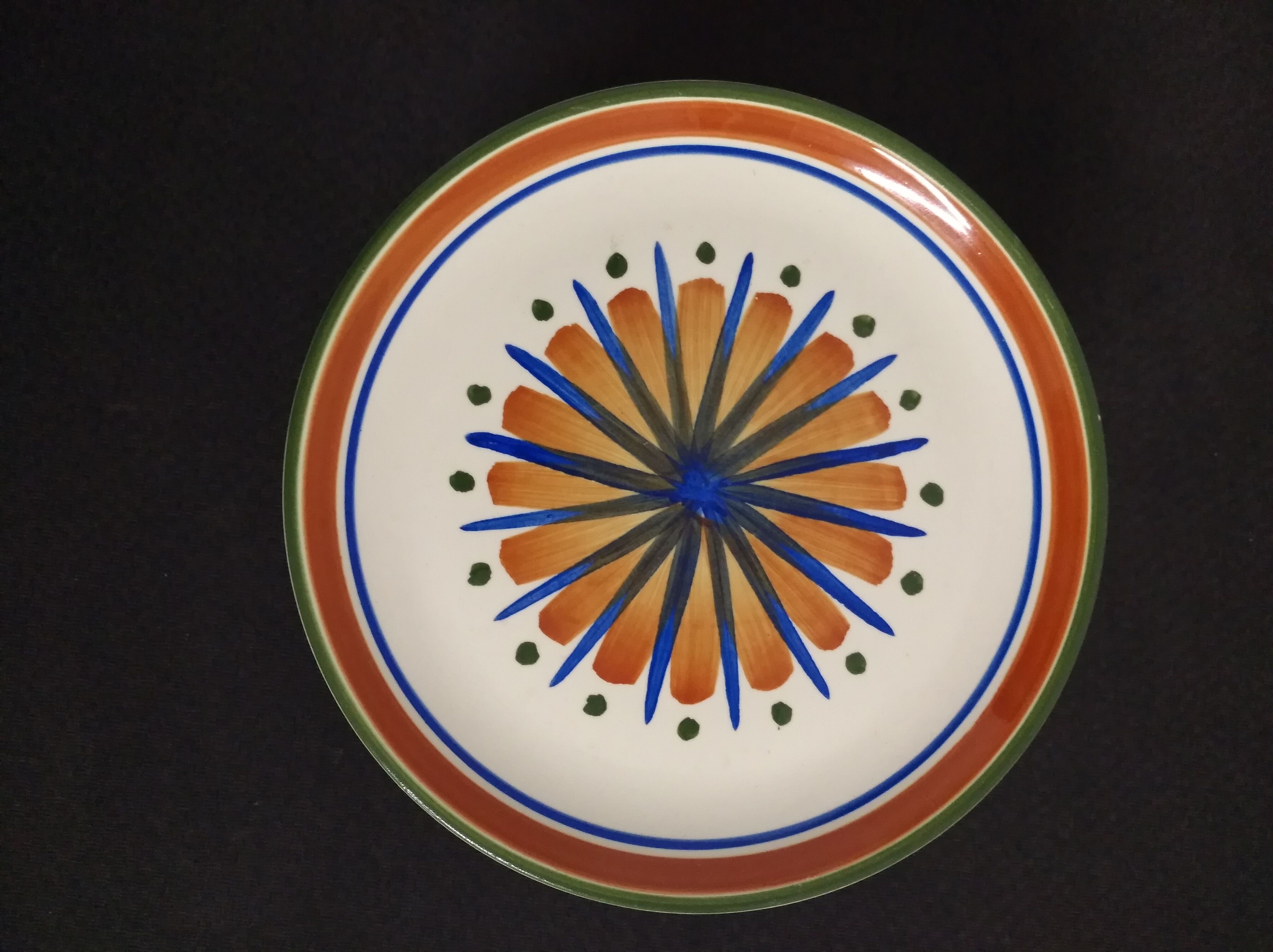 Set of 11 Longchamp dessert plates