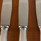 Christofle pearls 6 dessert cheese dessert knives