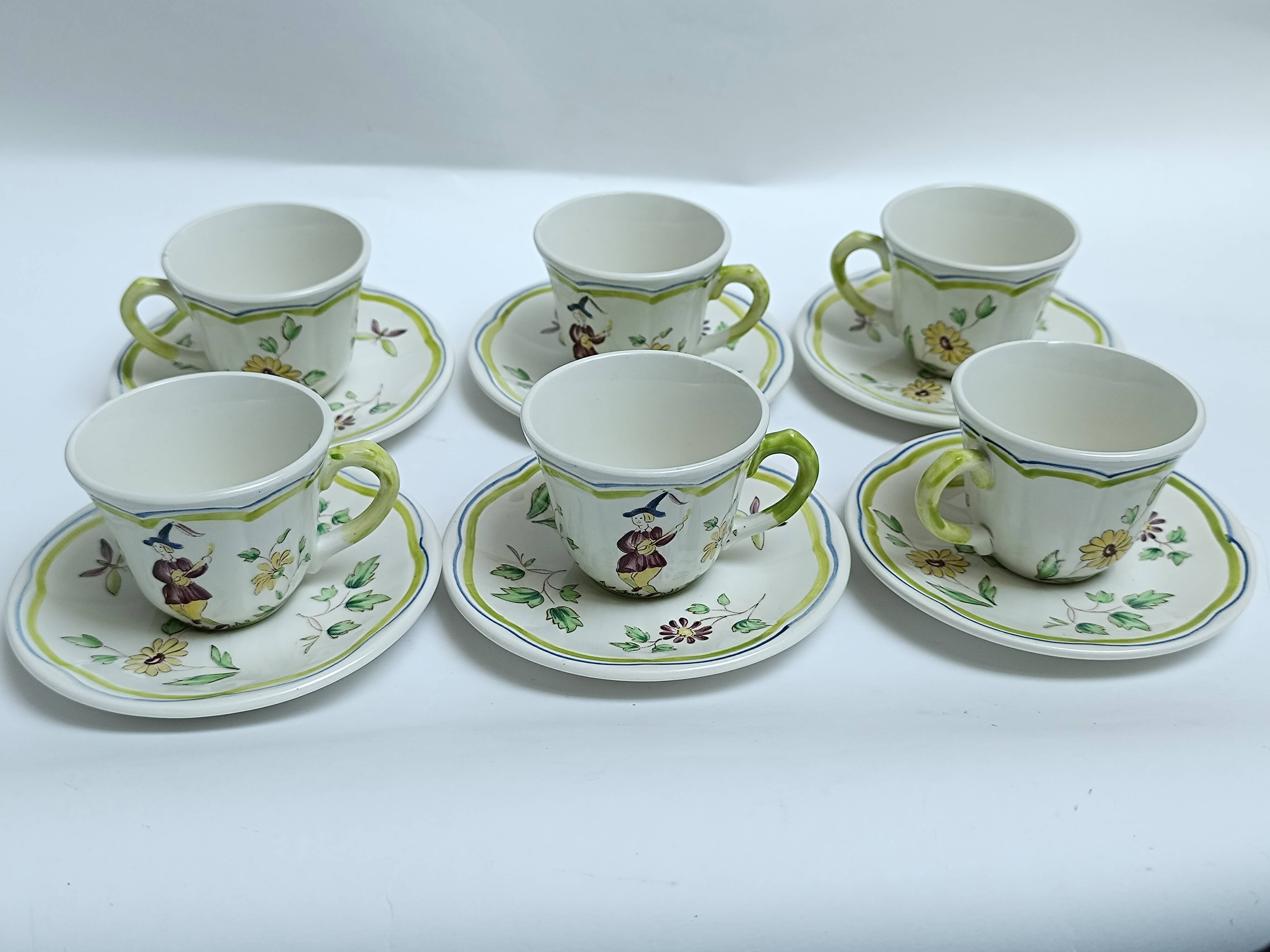 Longchamp Moustiers coffee cups