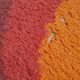 70s rug, Flower, in wool