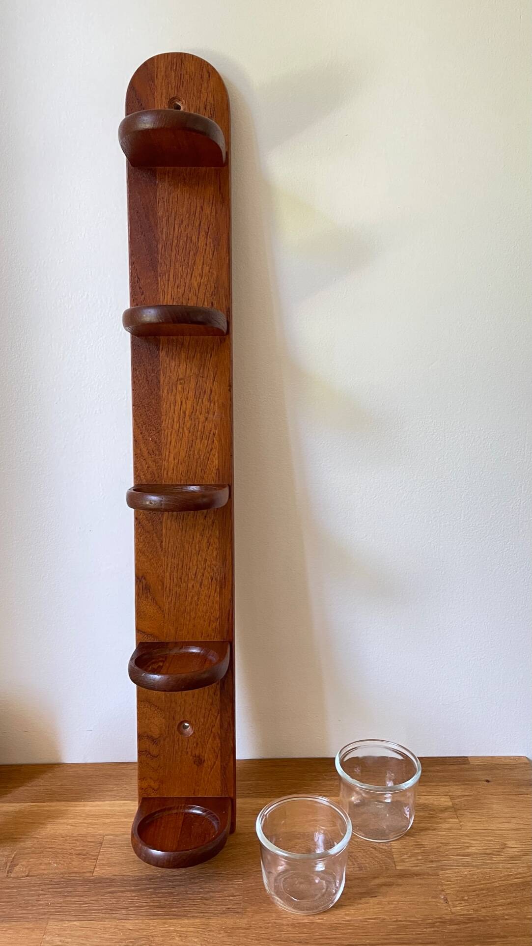 Scandinavian teak shelf by digsmed 1964 - denmark