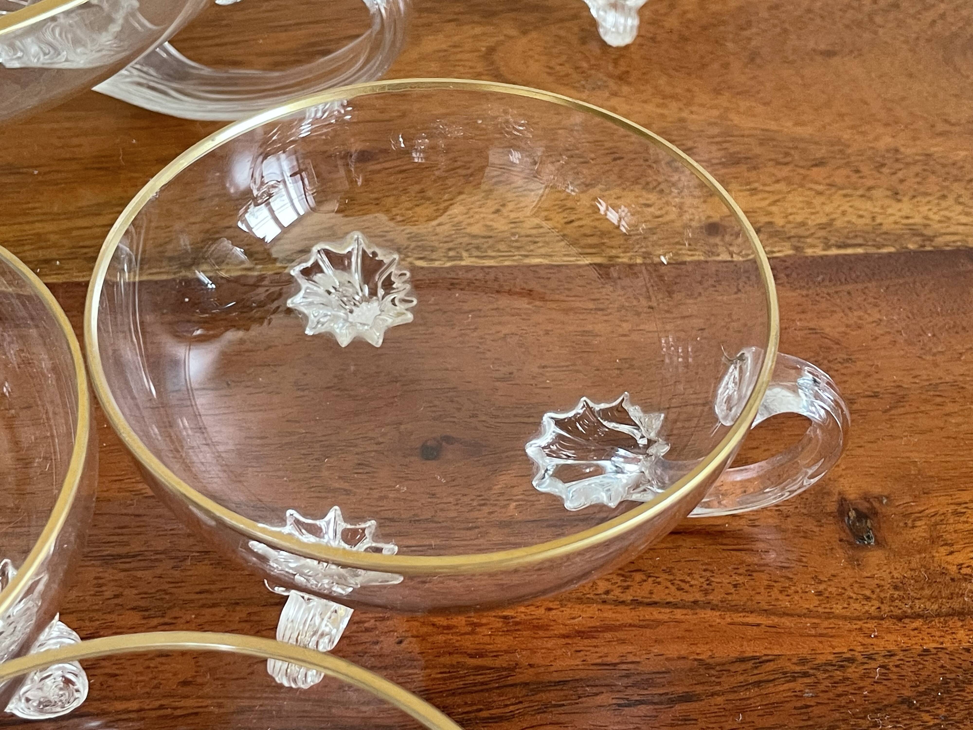 Old crystal punch service