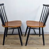 Pair of Scandinavian chairs Hagafors Sweden
