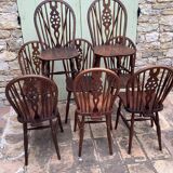 8 chaises Windsor