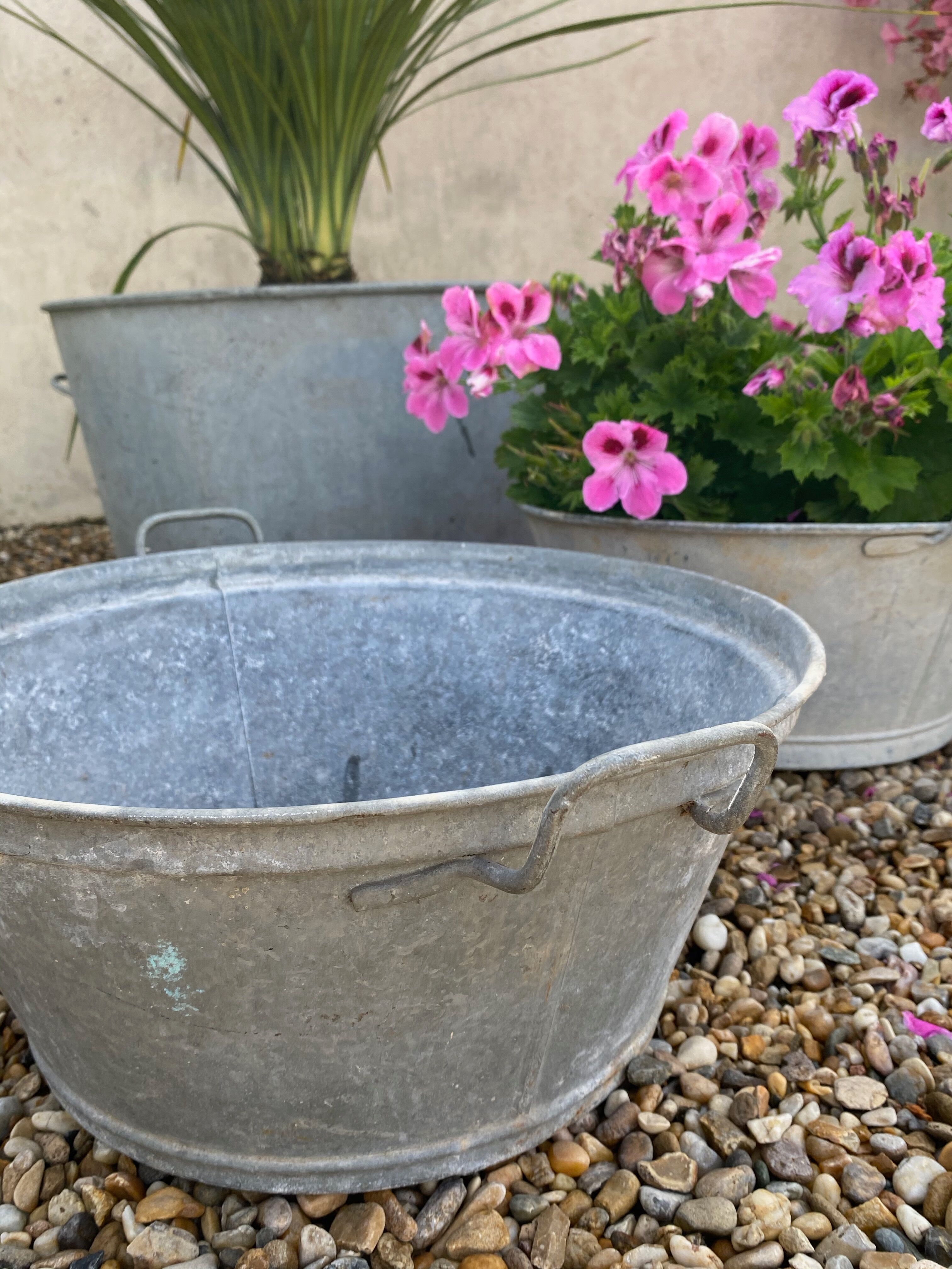 Bassine en zinc