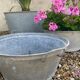 Bassine en zinc
