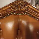 Pair of baroque armchairs