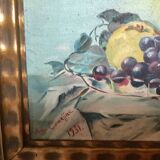 Tableau nature morte huile