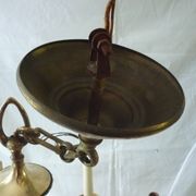 Lustre Empire en bronze et laiton doré