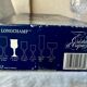 6 crystal stem glasses