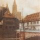 Framed print, Strasbourg Pont du corbeau