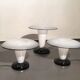 A set of 3 Murano Glass Table lamp Mushroom