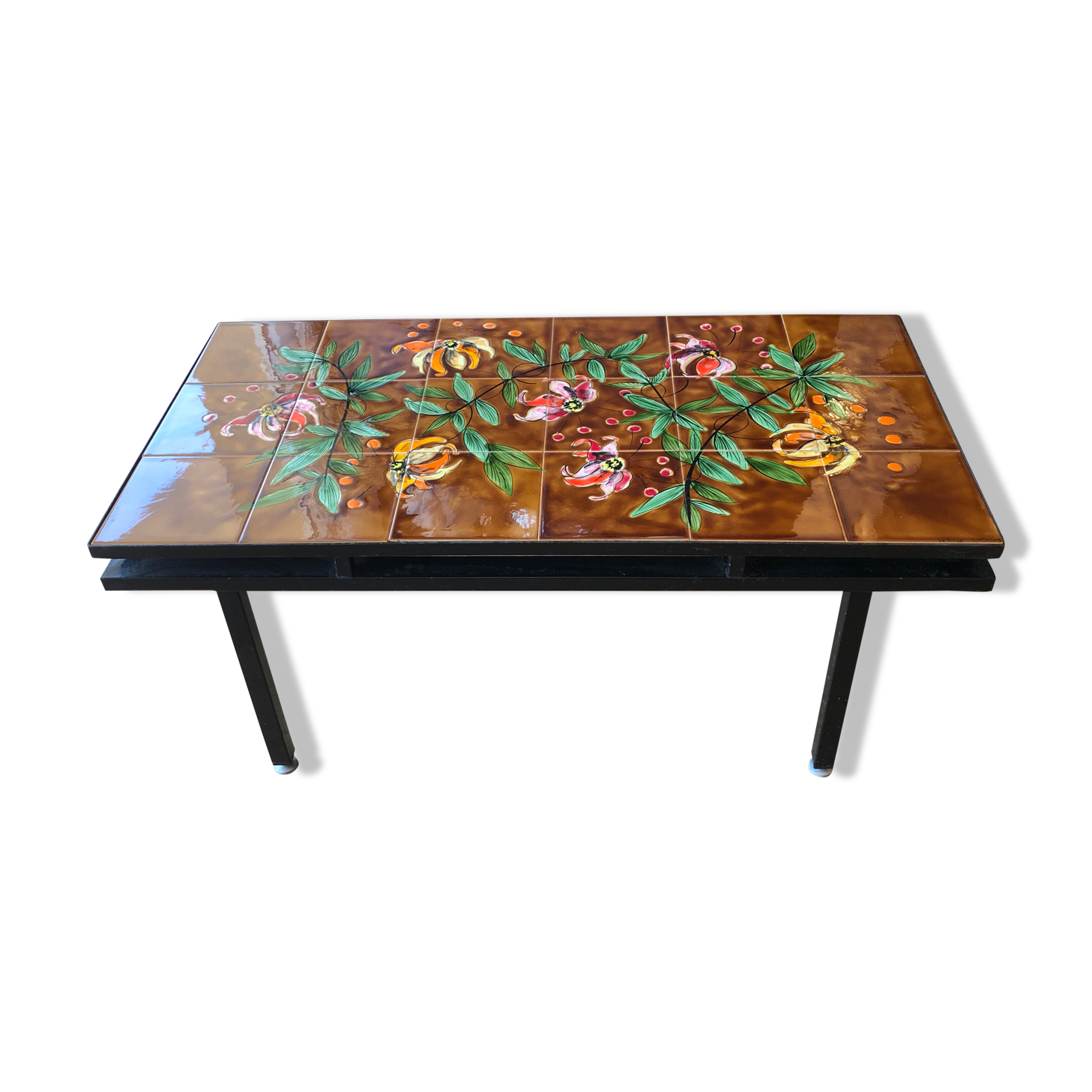 Vallauris ceramic table