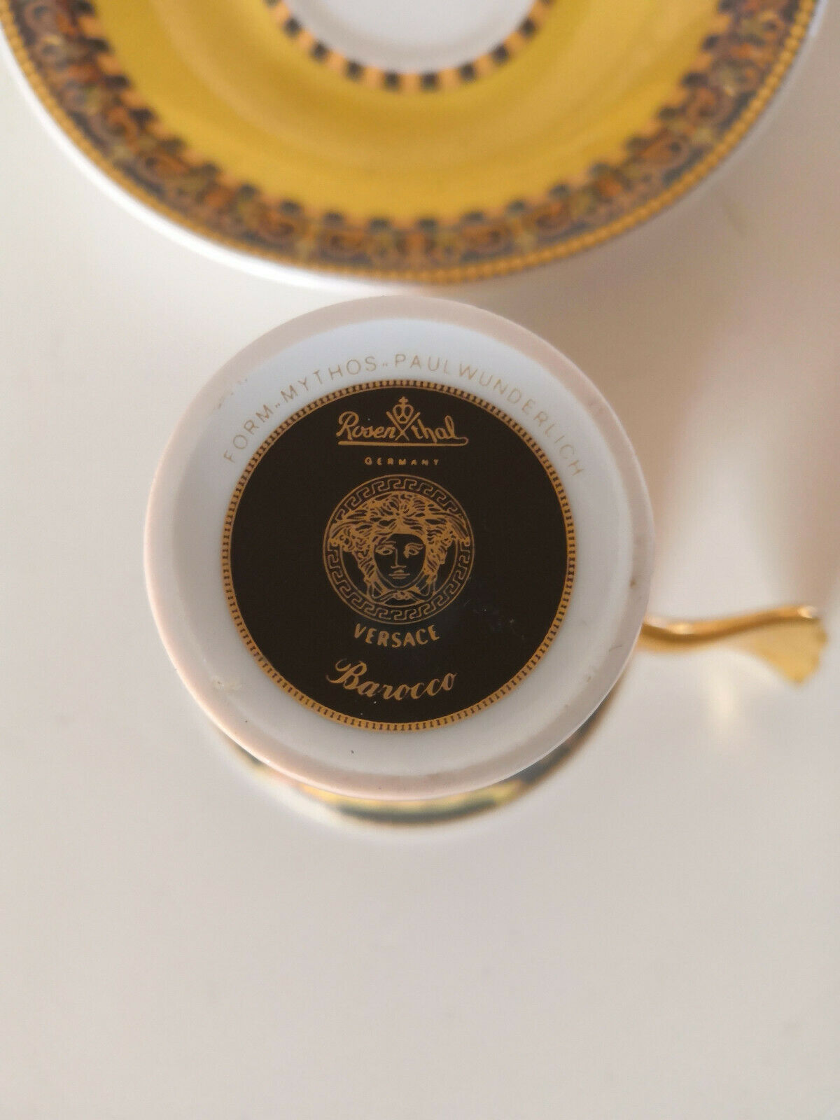 Versace Medusa for Rosenthal, cup and saucer
