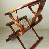 2 fauteuils pliants chinois Ming Impérial