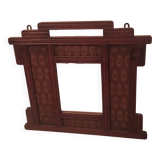 Art Deco wooden mirror manufactured by Innova 1930