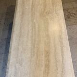 Rectangle travertine table