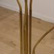 Vintage model F415 floor lamp in gold metal, Saint Germain Lumière edition, 1970