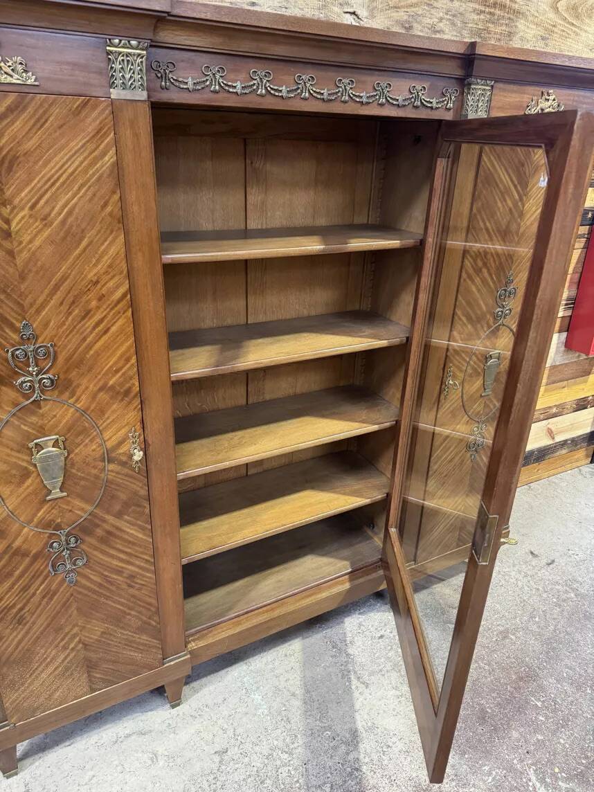 Empire library in mahogany - Early 20th century