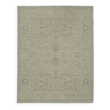 Tapis Oushak turc fait main 274 cm x 345 cm