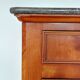 Louis-Philippe Commode (19th century) Walnut Burl Saint Anne Marble
