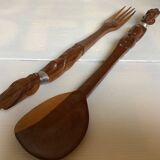 Large wooden cutlery from Africa