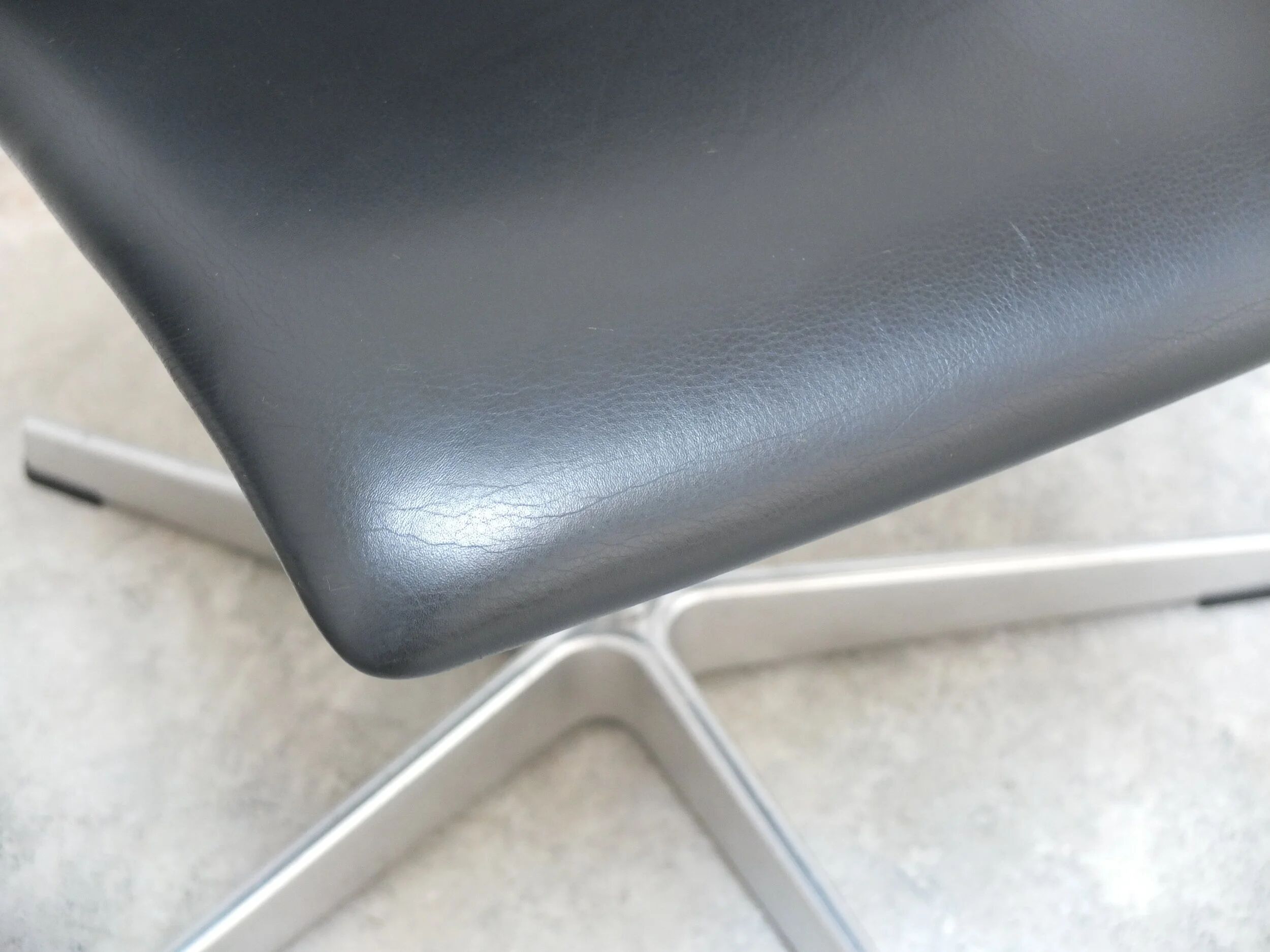 Set of 6 'Oxford' swivel chairs by Arne Jacobsen for Fritz Hansen, 1965