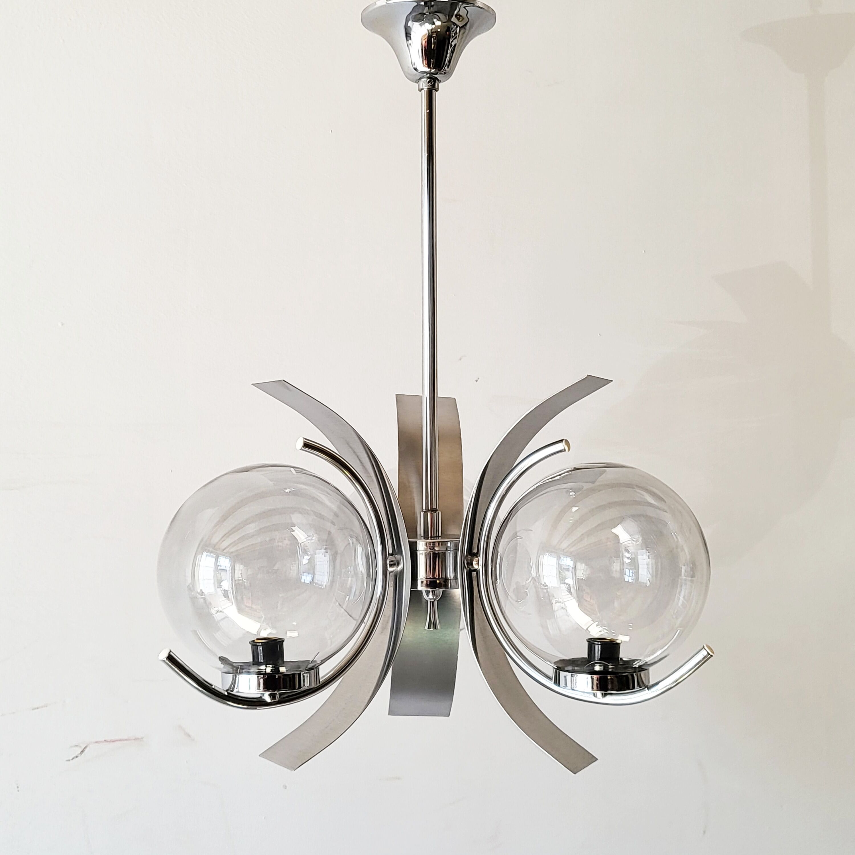 Pendant lamp vintage space age 1970