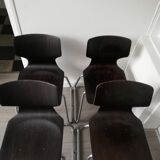 Vintage school chairs Flötotto