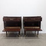 Table de nuit vintage Palissandre