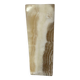 Cubic alabaster vase
