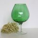 Vase en verre Empoli, vintage