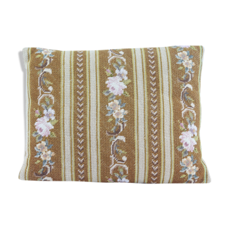 Coussin vintage fleurs