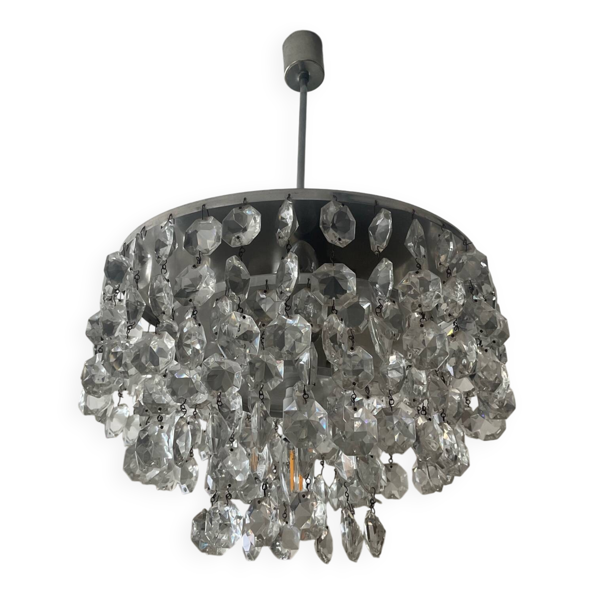 70s Tassel Cascade Chandelier
