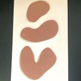 Terracota relief wooden painting