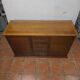 Vintage oak enfilade from the 1960s.