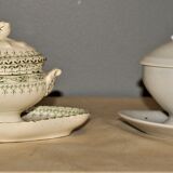 Two old mustard dishes