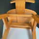 Vintage beech chair from the 1950s-60s.